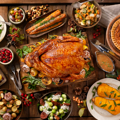 Thanksgiving - Turkey, gravy & much more to celebrate with friends & family!