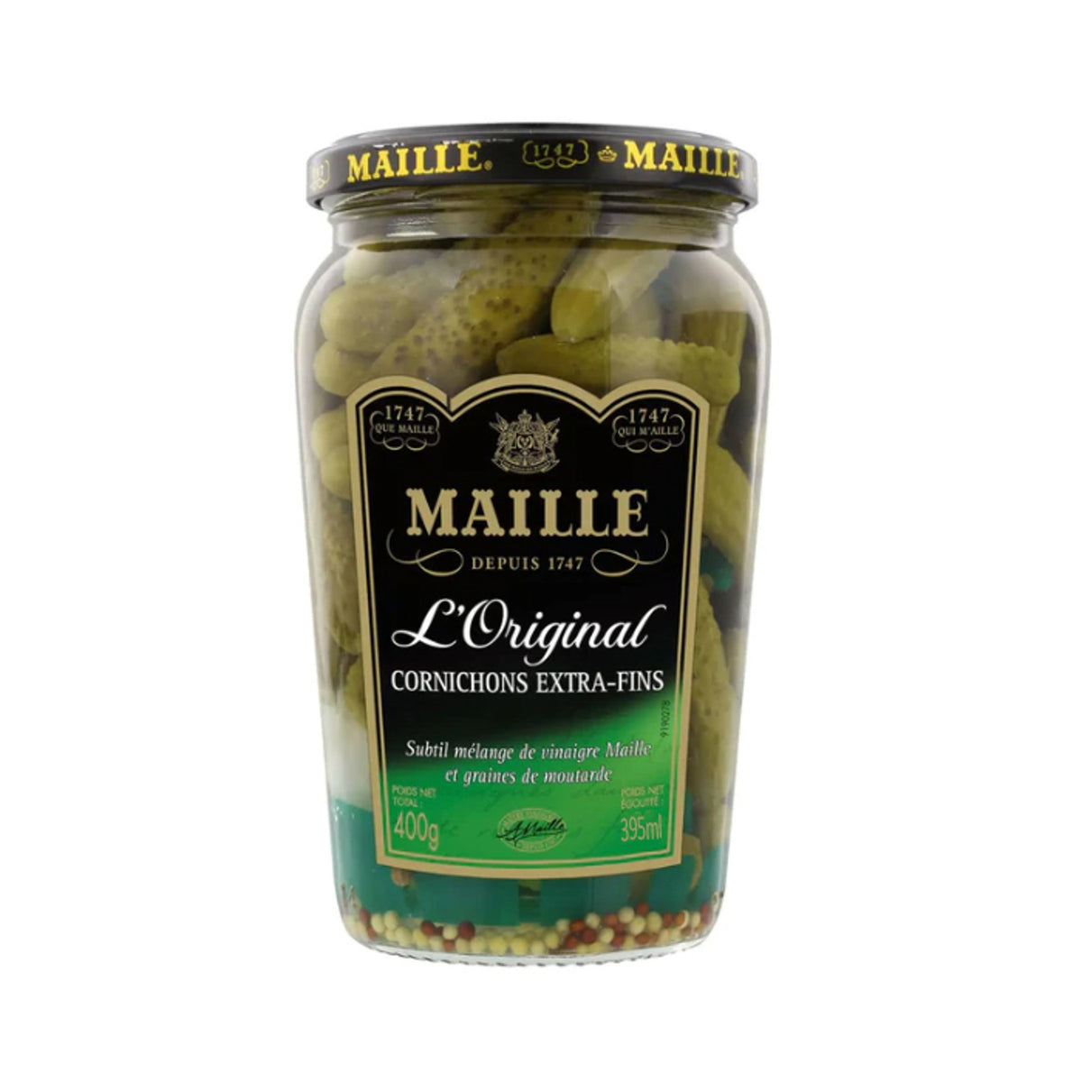 Cornichons - Pickled Gherkins Jar image 1