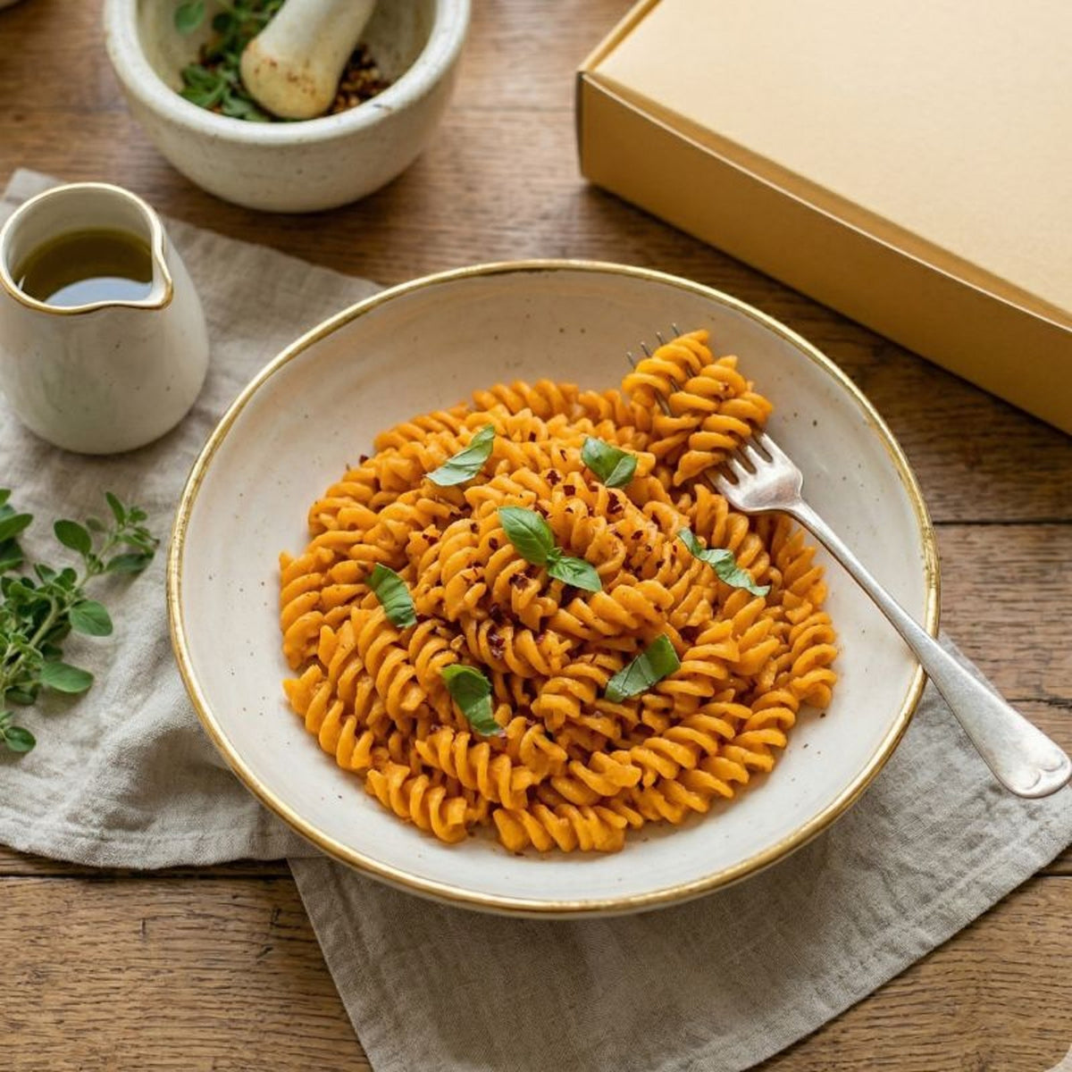 Fusilli With egg image 3