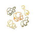 Zoo pasta for kids Tricolour image 2