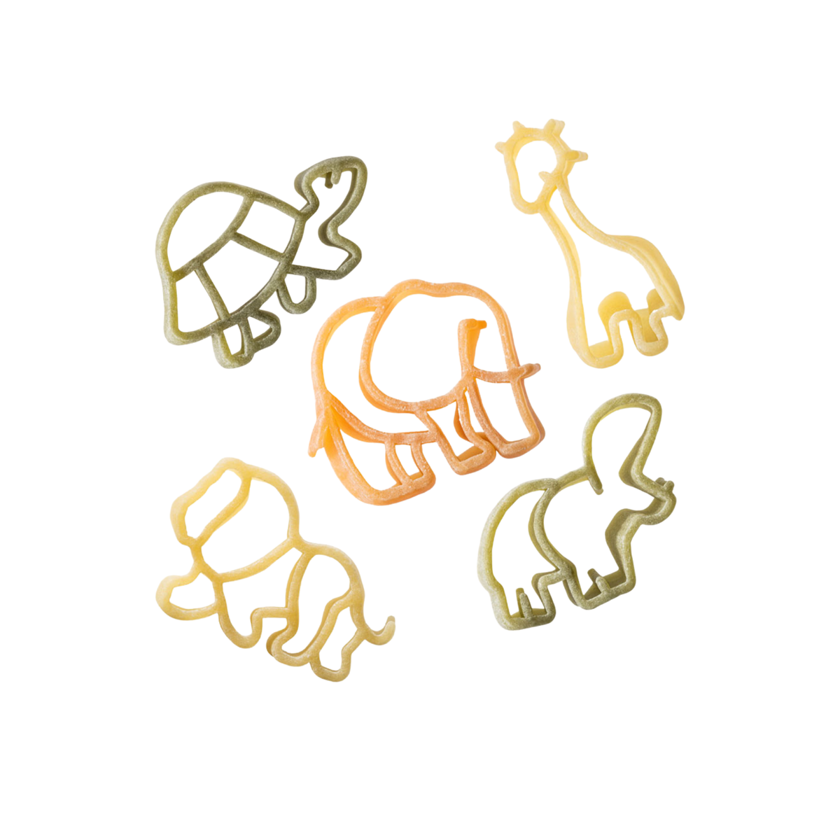 Zoo pasta for kids Tricolour image 2