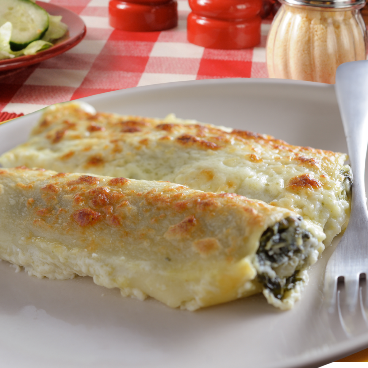 Cannelloni with Mushrooms & Beef Sausage image 1