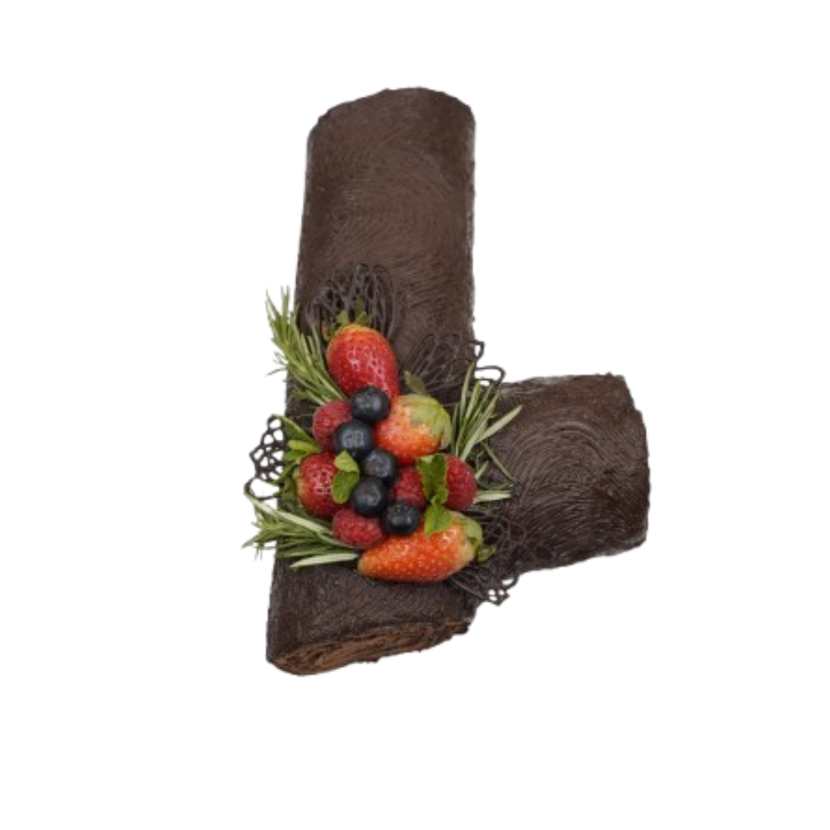 Yule Log Cake Chocolate image 2