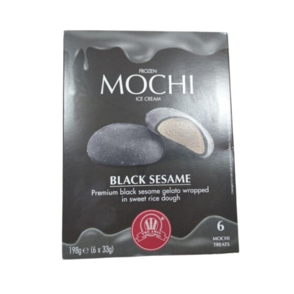 Mochi Ice Cream Black Sesame Frozen 6pcs image 1