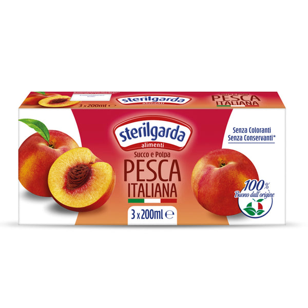 Juice Peach 200ml x 3pcs image 1