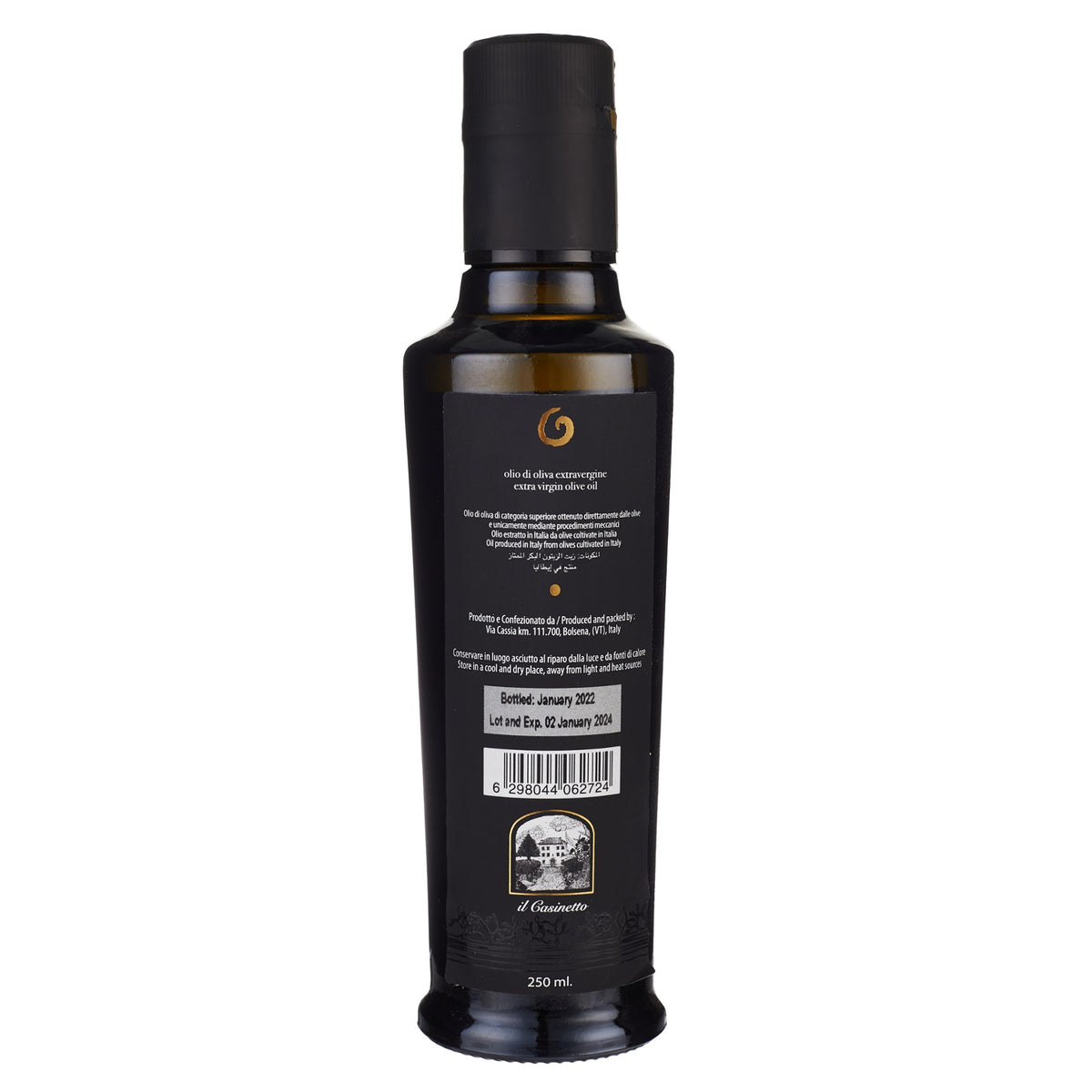 Olive Oil Extra Virgin Casinetto 250ml image 2