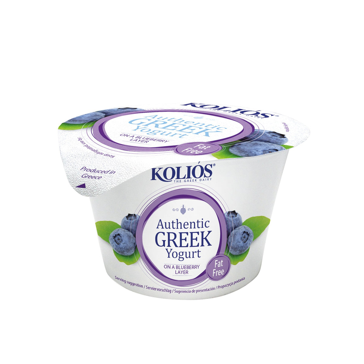 Greek Yogurt Cup Blueberry 0% Fat image 1