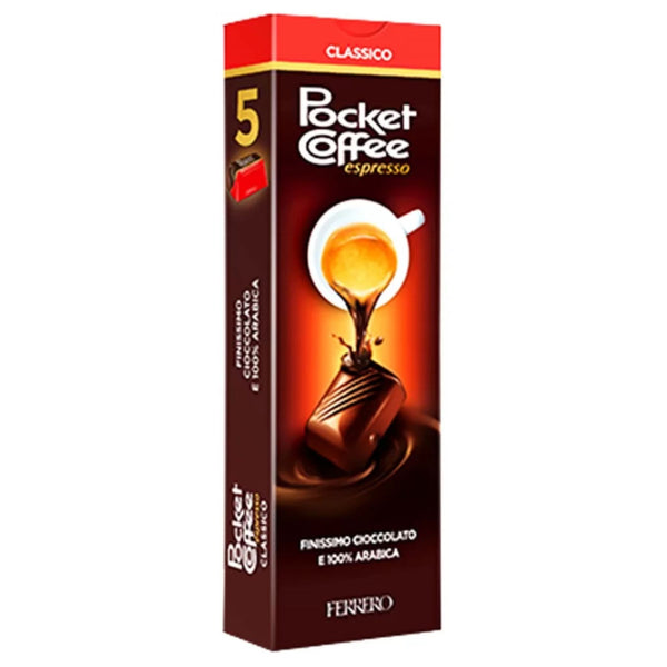 Pocket Coffee Espresso Chocolate 12.5g x 5pcs image 1