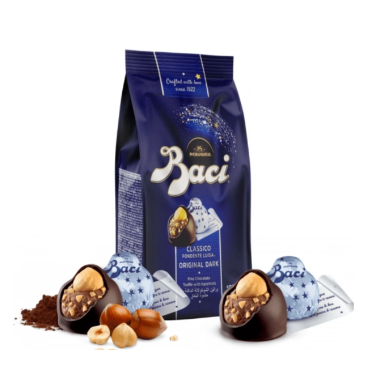Dark Chocolate Classic Baci with Hazelnut Bag image 1