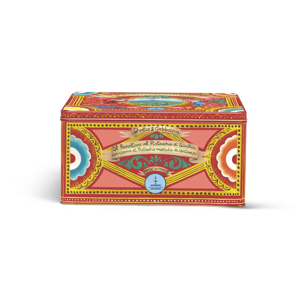Panettone & Spread Pistachio with Dolce & Gabbana Tin image 1
