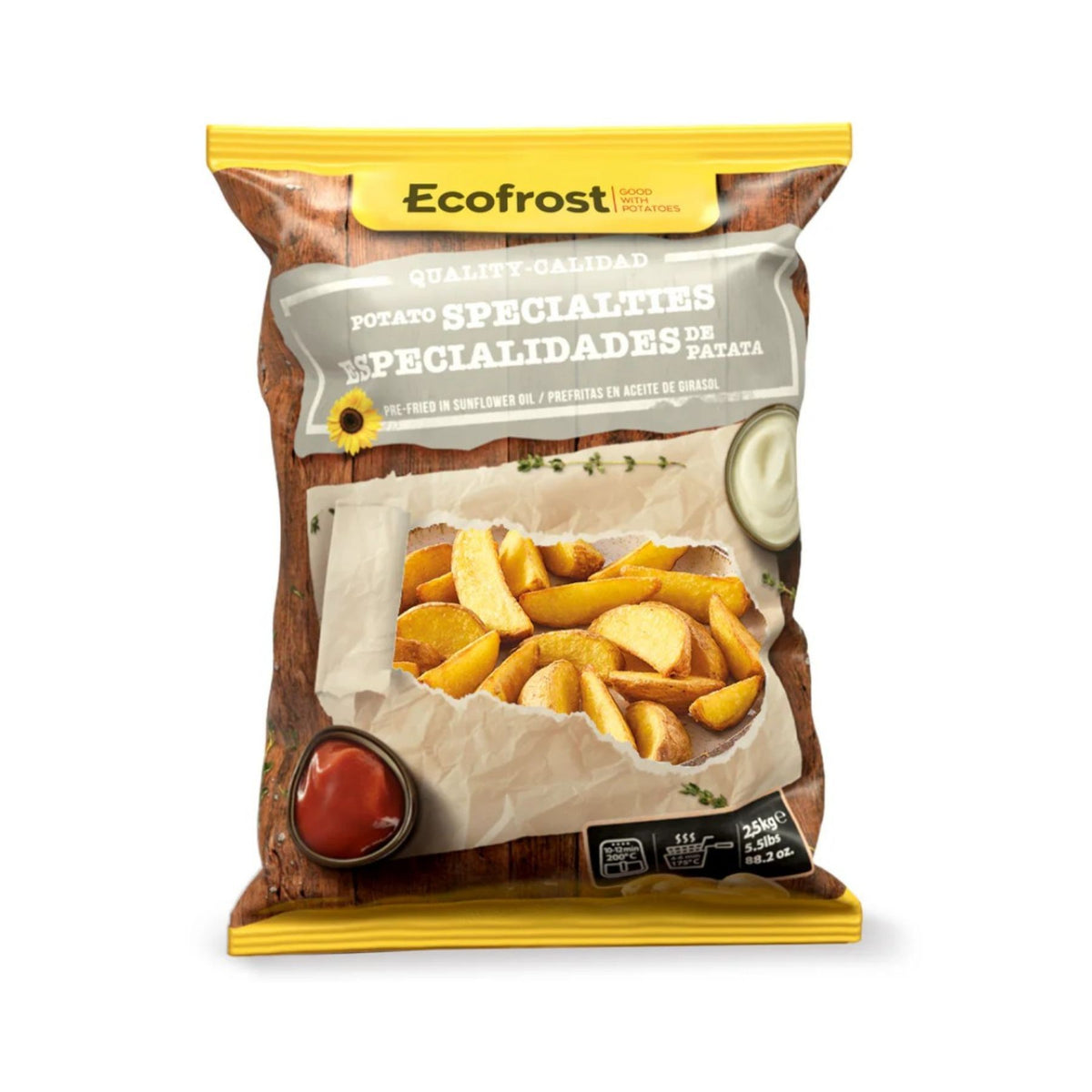 Potato Wedges Skin-On Frozen image 1