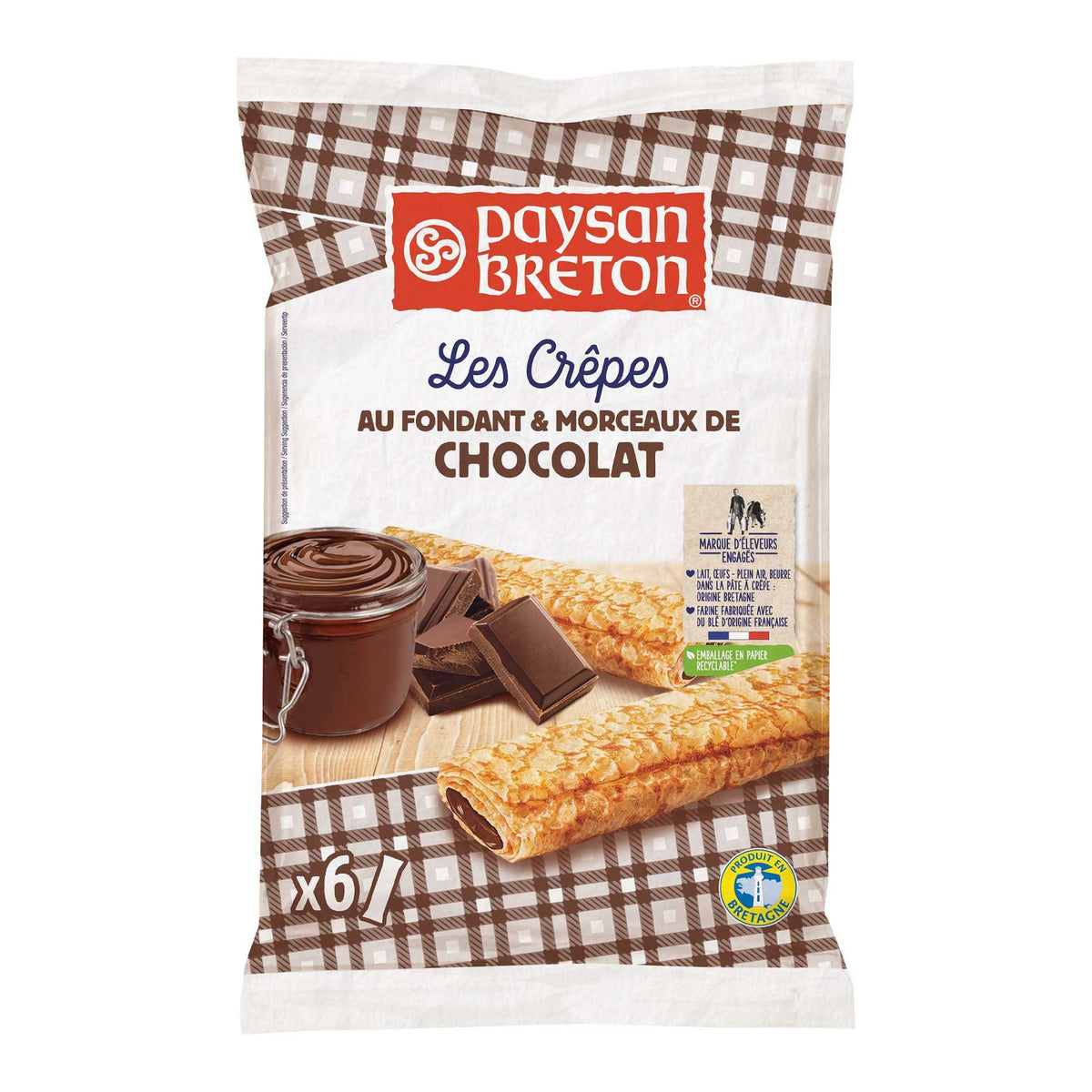 Crepes Chocolate Filled 6pcs image 1