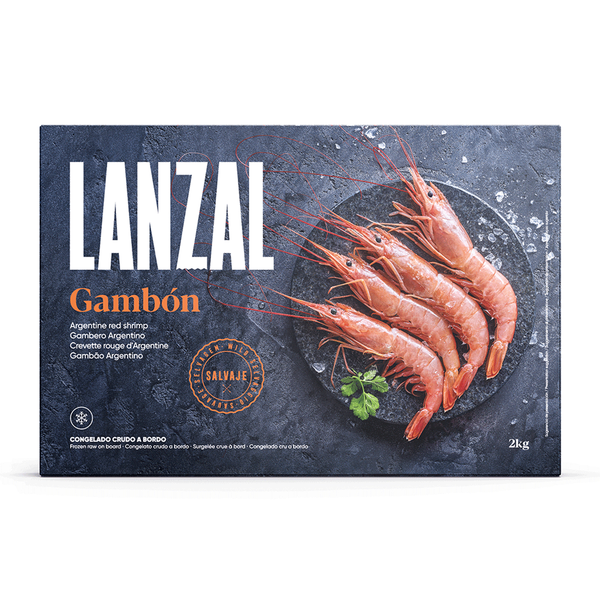 Argentinian Shrimp Whole 10-20pcs/kg Frozen image 1