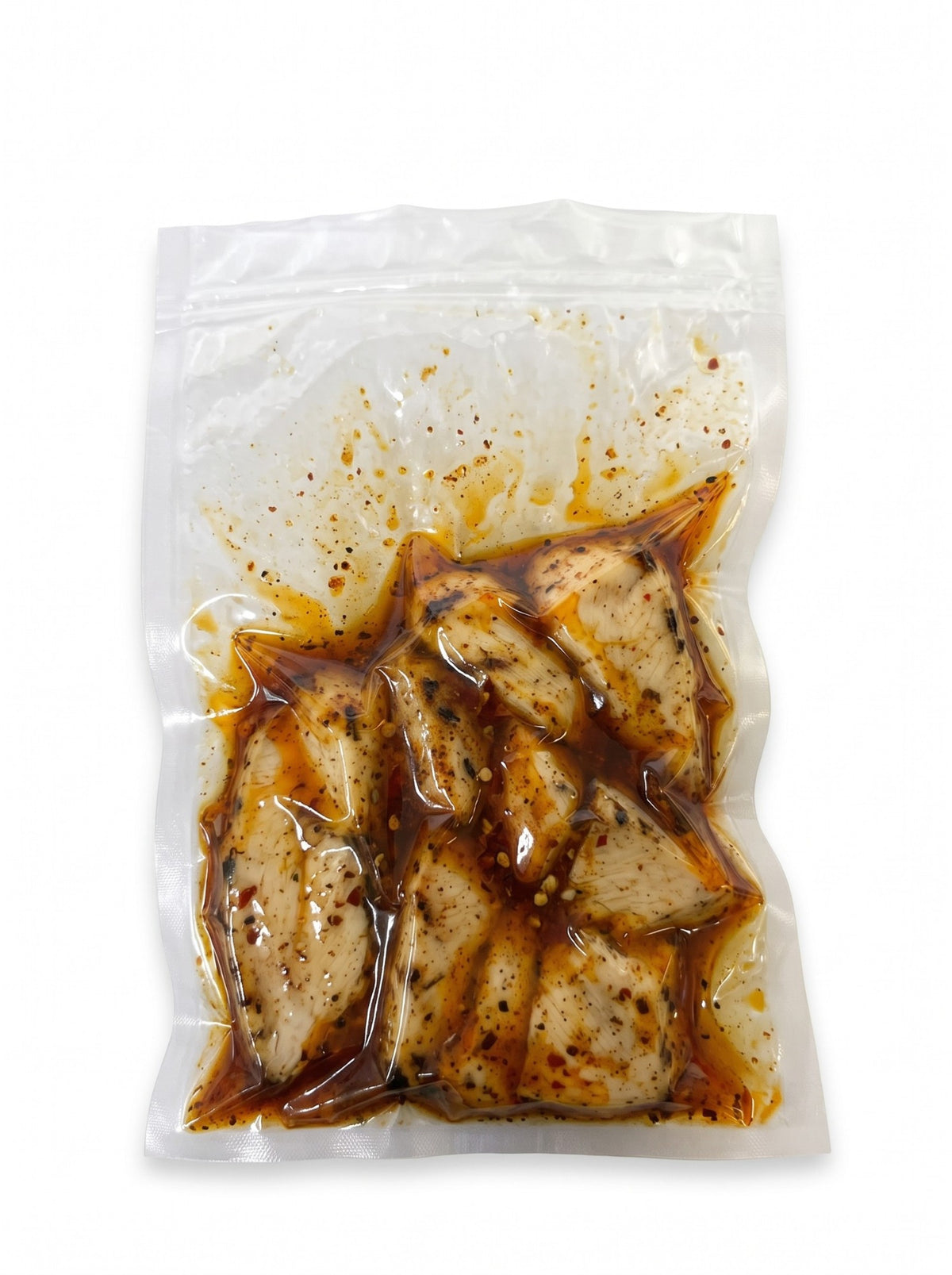 Grilled Chicken Breast with Spicy Sauce - Sliced 300g image 1