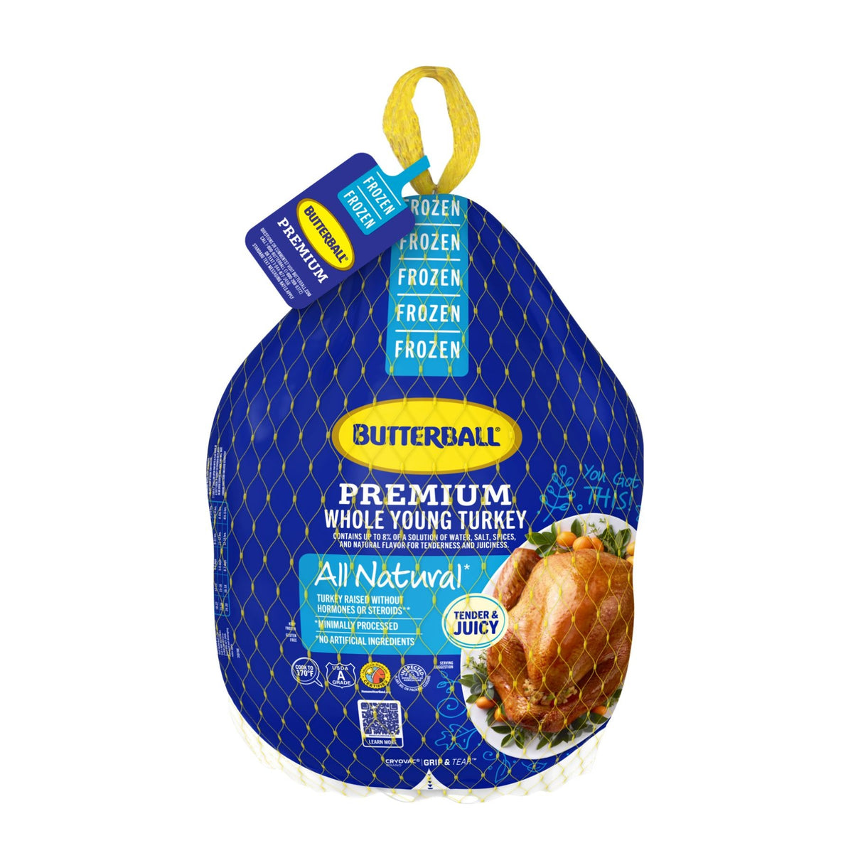Turkey Whole Frozen 4-5kg image 1