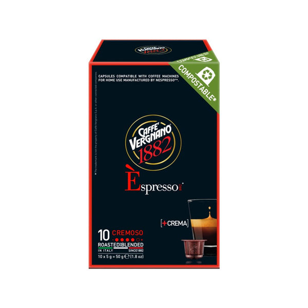 Coffee Cremoso Nespresso Compatible Capsules 10pcs image 1