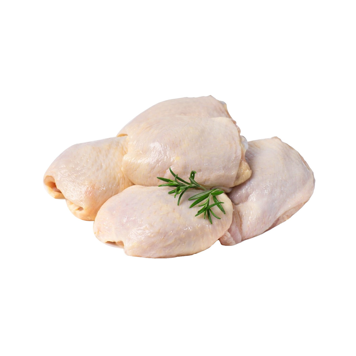 Chicken Thigh Corn Fed Skin On from France Frozen ~125g x 4pcs image 1