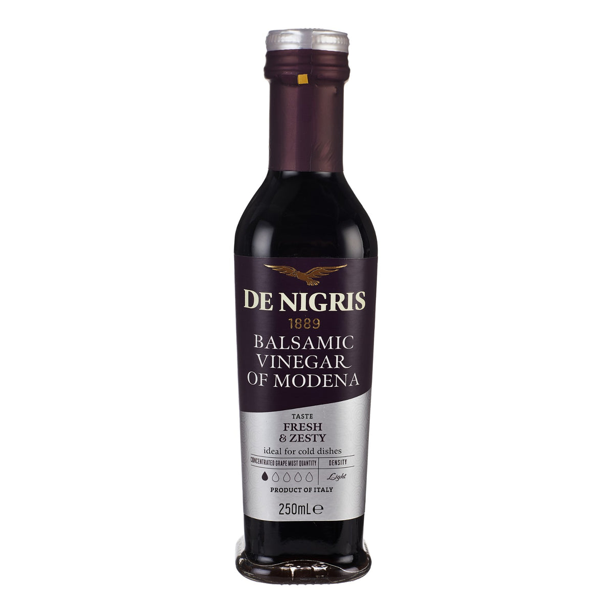 Balsamic Vinegar Modena 25% Grape Must Dressing 250ml image 1