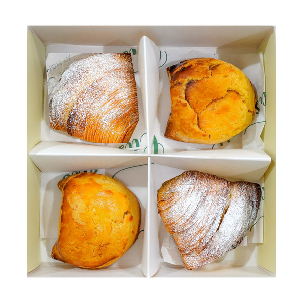 Freshly Baked Sfogliatella Napoli Mix 4pcs image 1