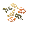 Dinosauri Pasta for Kids Tricolour image 2