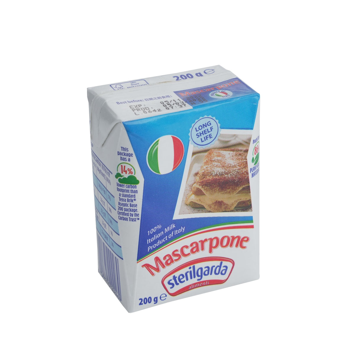 Mascarpone in a Tetrapack image 2