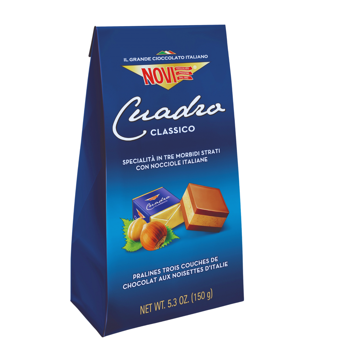 Classic Cuadro Chocolate Bag 150g image 1
