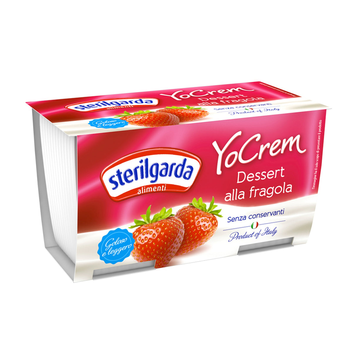 Yogurt Yocrem Strawberry 100g x 2pcs image 1