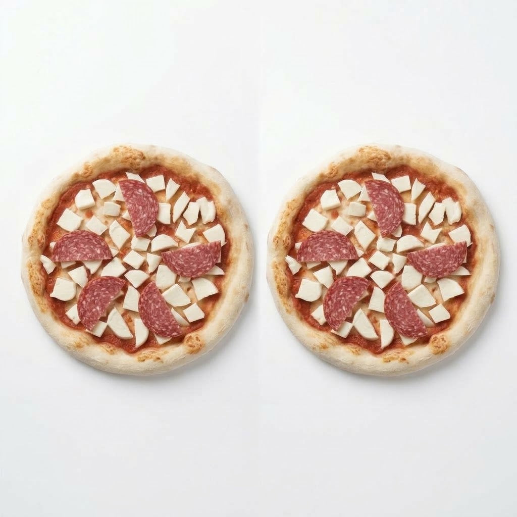 Pizza Napoletana Pepperoni Mini - Frozen 16cm 250g x 2pc by Casinetto image 1