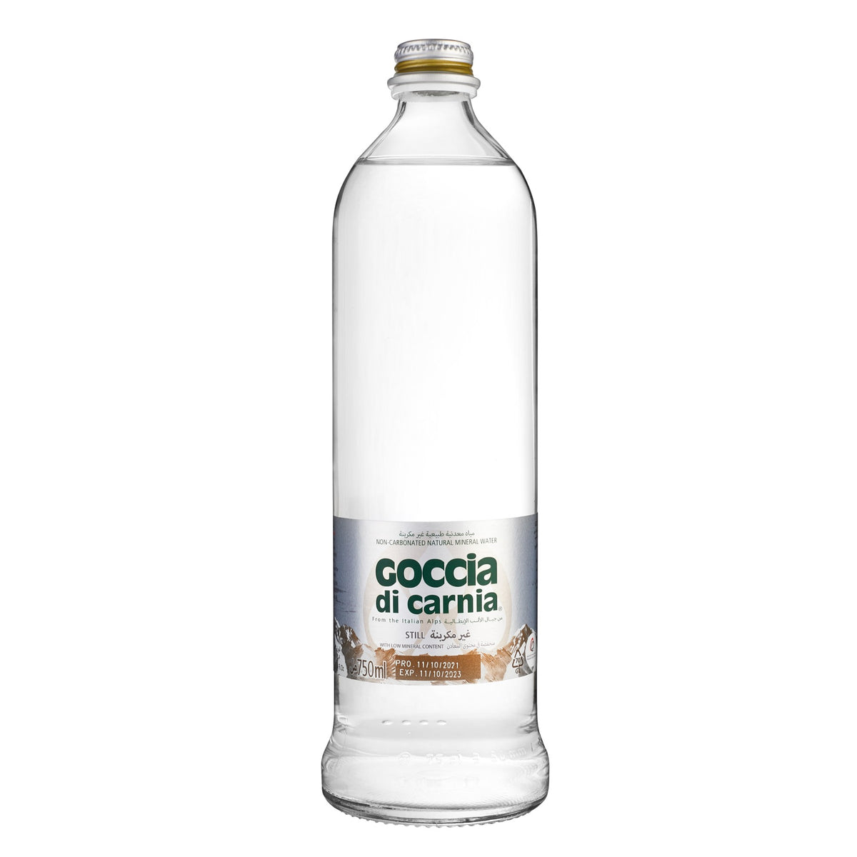 Water Still Glass 750ml x 12 bottles image 1