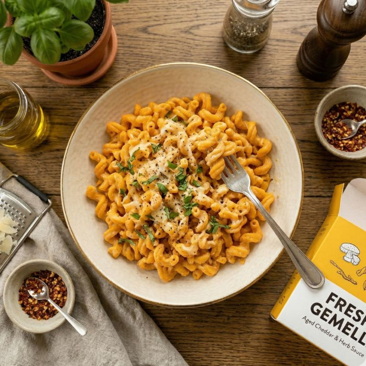 Gemelli with Egg image 3