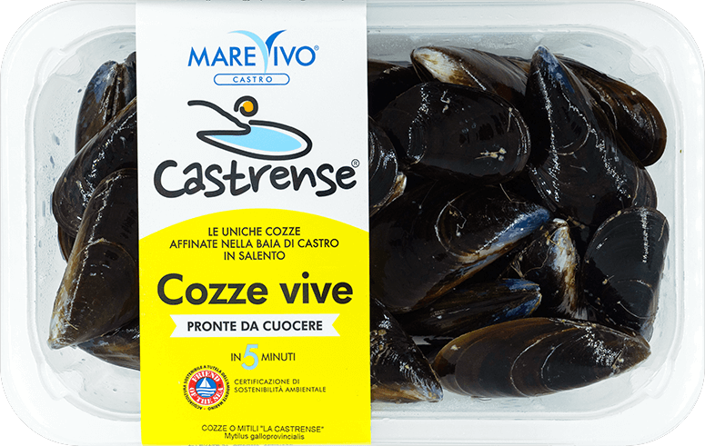 Live Mussels "La Castrense" - Mediterranean Mussels 1kg image 1
