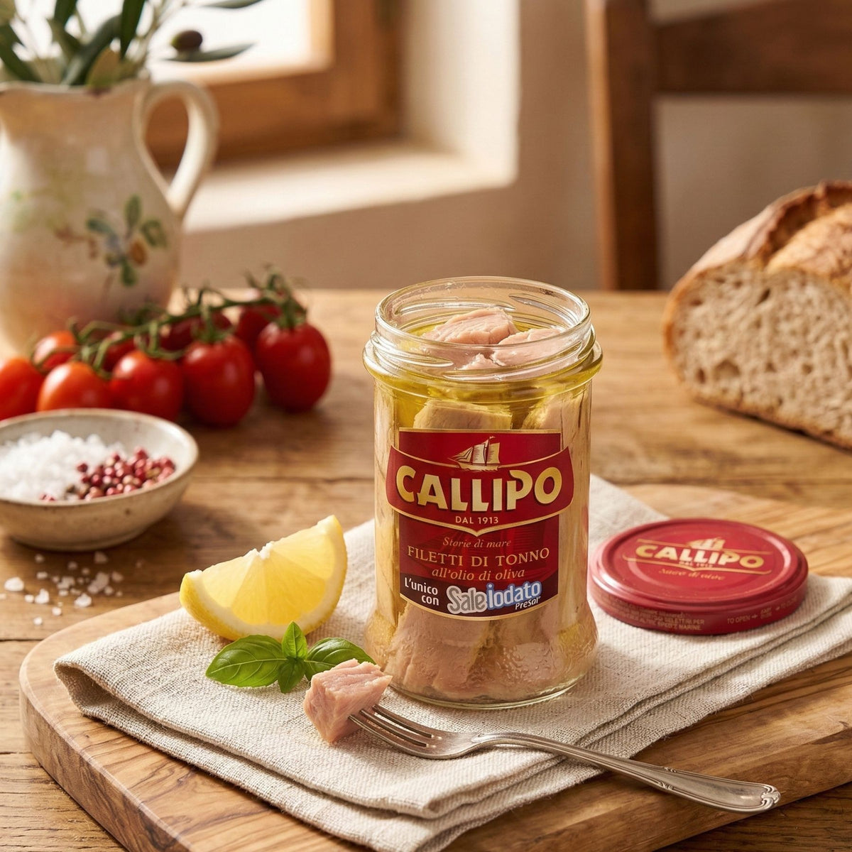 Tuna Yellowfin Fillets Olive Oil Jar image 3