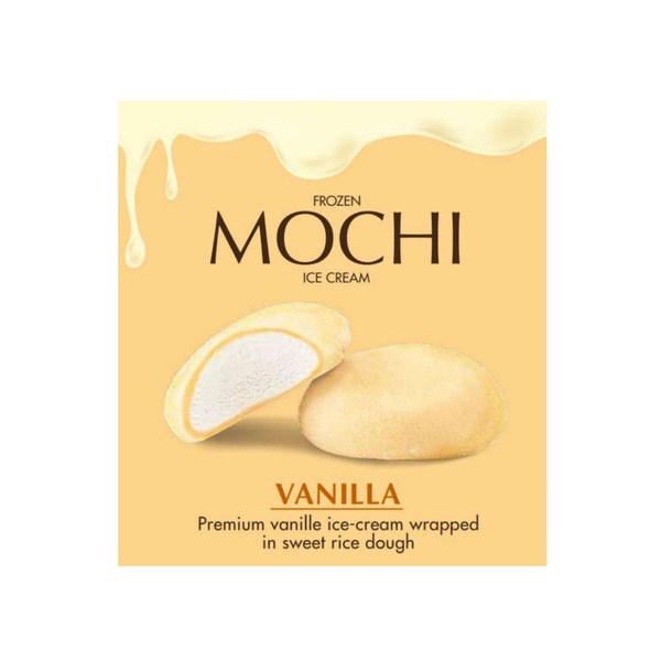 Mochi Ice Cream Vanilla Frozen 6pcs image 1