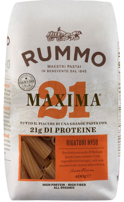 Rigatoni Maxima Bio - Organic Italian Durum & Pea Pasta 400g image 1