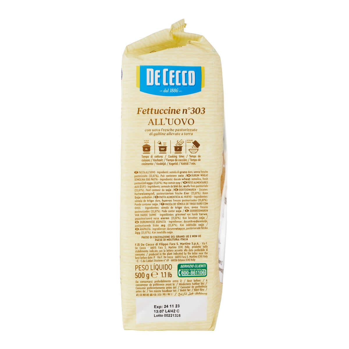 Fettuccine Eggs #303 image 3