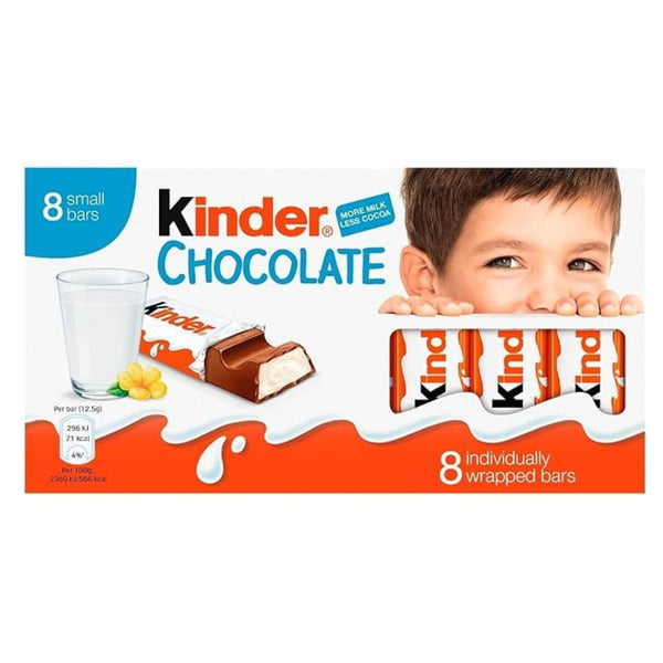 Chocolate 8 Bars 100g image 1