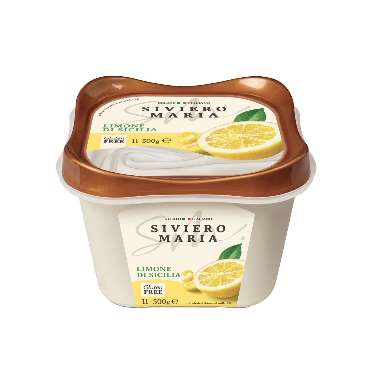 Lemon Artisan Gelato Ice Cream Gluten-free Italian Frozen image 1