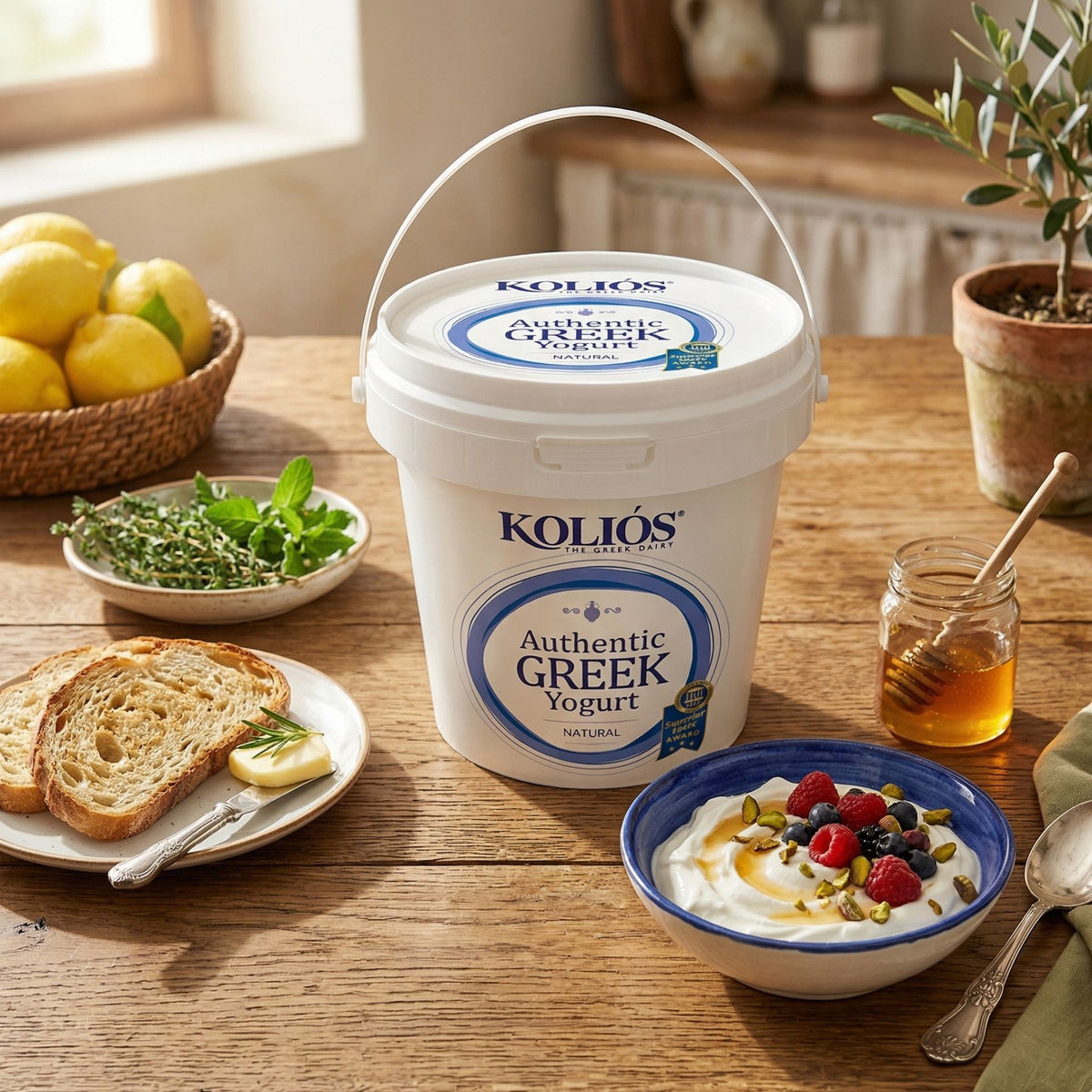 Greek Yoghurt Bucket 10% Fat image 2