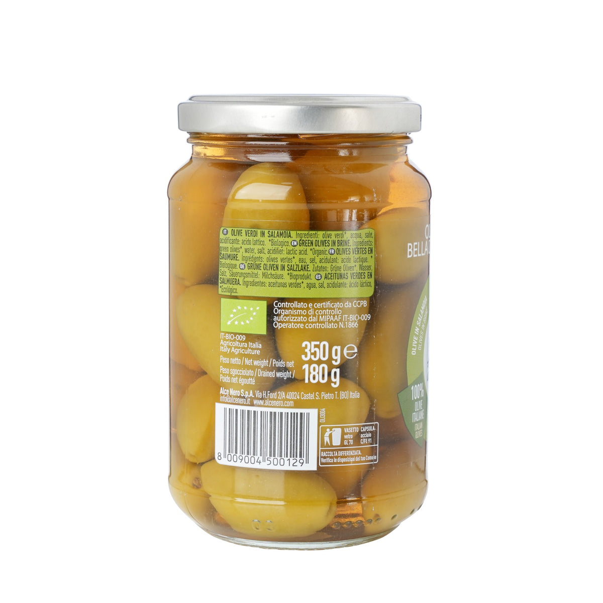Olives Bella Di Cerignola Pickled Organic image 2