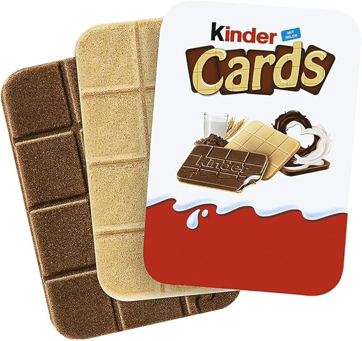 Cards Chocolate Wafer 25.6g x 5pcs image 2