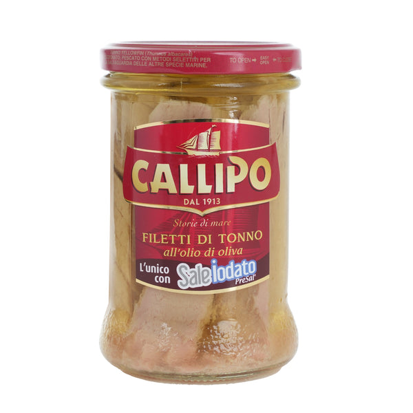 Tuna Yellowfin Fillets Olive Oil Jar image 1