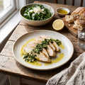 Grilled Chicken Breast with Green Sauce - Sliced 300g image 3