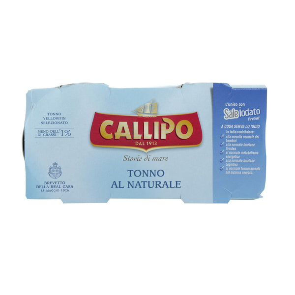 Tuna Yellowfin Natural 160g x 2pcs image 1