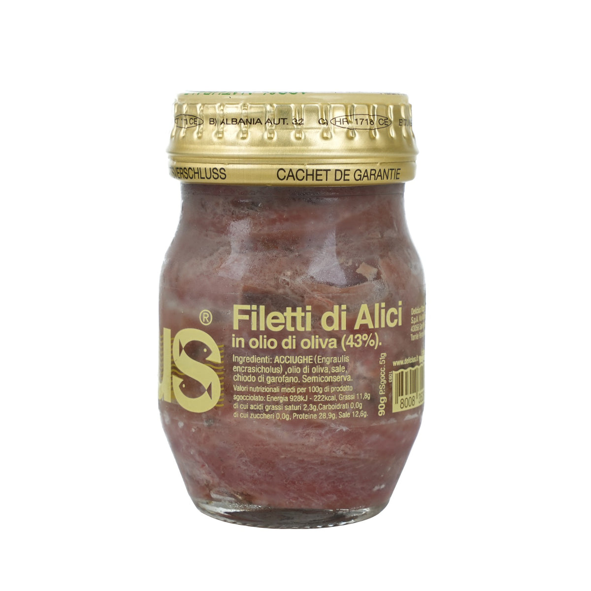 Anchovy Fillets Olive Oil in a Jar image 2
