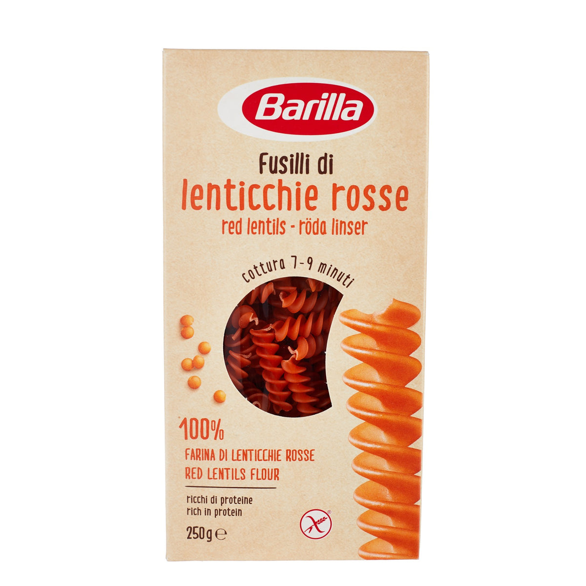 Fusilli Red Lentil Gluten-free image 1