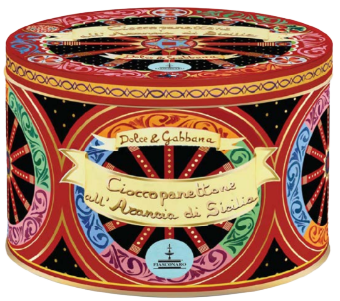 Panettone Chocolate & Orange - Dolce&Gabbana Tin 1kg image 1