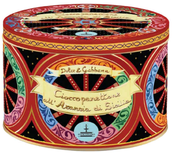 Panettone Chocolate & Orange - Dolce&Gabbana Tin 1kg image 1