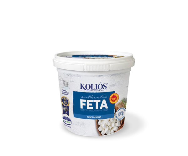 Feta Cheese Cubes in Brine PDO image 1