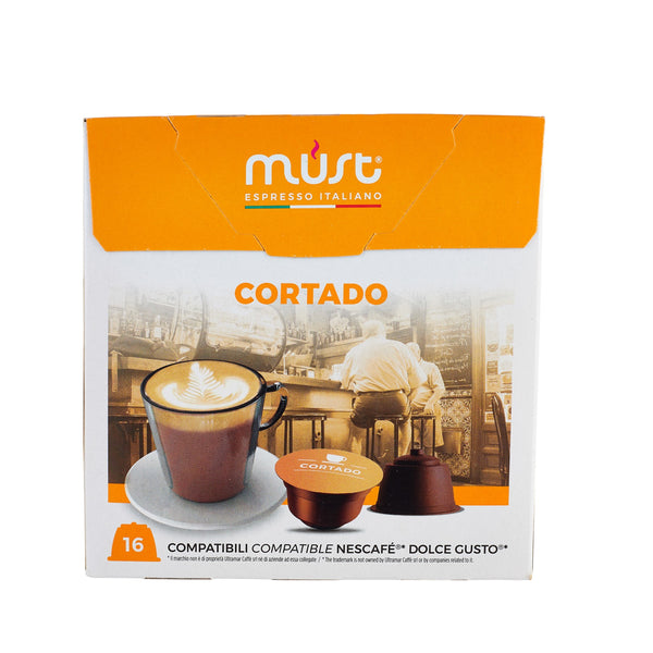 Cortado Coffee Nescafe Compatible Capsules 16pcs image 1