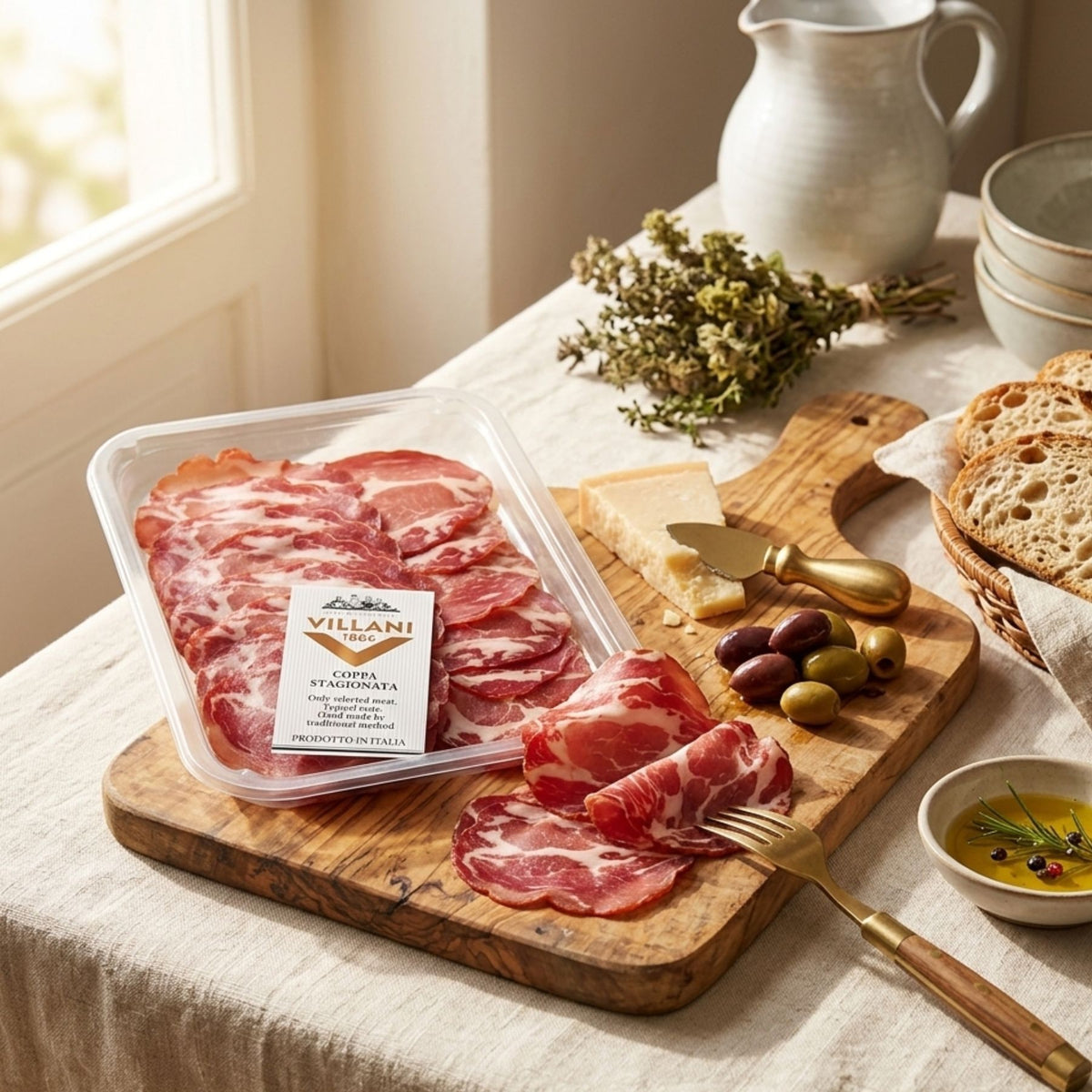 Coppa Capocollo Stagionata Sliced - Pork image 2